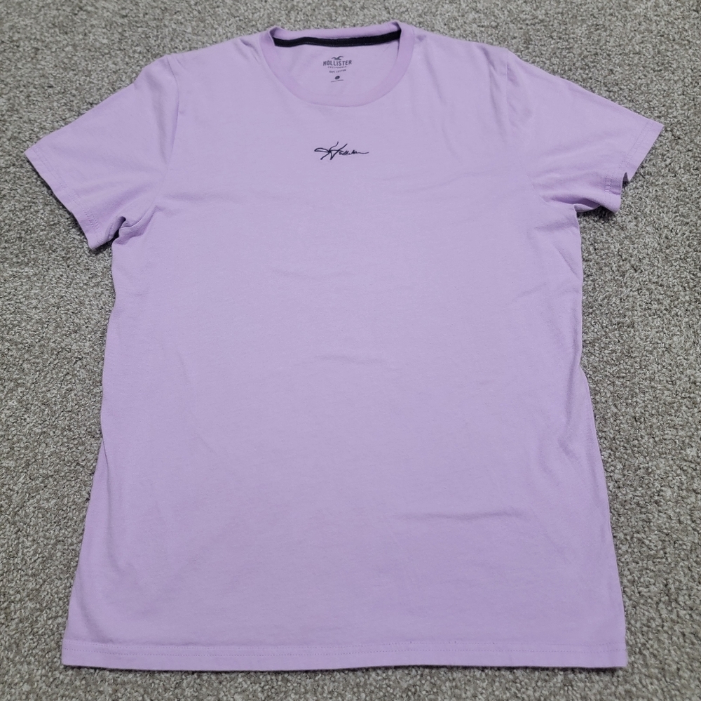 Hollister Purple Short Sleeve Tee